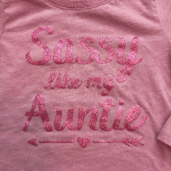 "Sassy like my Auntie" Long Sleeve T-shirt - Picture 3 of 4
